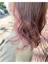 ワンランク上の大人女性へ―さりげなく遊び心のあるインナーカラー♪《仙台/インナーカラー/ブリーチ》