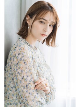 トッカ バイ ガレーラ(tocca by GALERA) 切りっぱなしボブシースルーバング