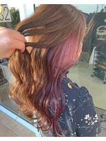 リラシー ヘアーアンドビューティー 龍ケ崎店(RELASY hair&beauty) 韓国風ピンクカラー