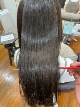 美容室 メザミー MESAMIES 20代30代40代大人可愛いさらさらつや髪☆ナチュラルストレート