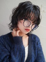 韓国風ウルフパーマ