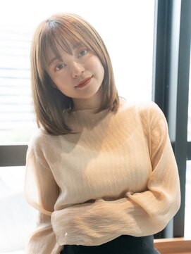 エースハバナ 渋谷(1 HAVANA) 小顔ヘア/くびれボブ/大人可愛い/20代30代/シースルーバング