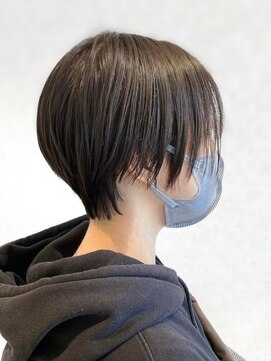 アン 溝の口(un) ハンサムショート×オリーブアッシュカラー☆