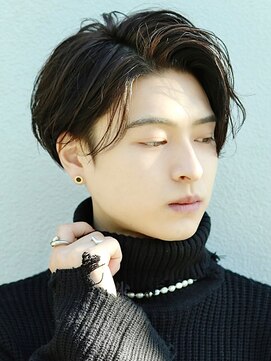 リップス 表参道店(LIPPS) 耳掛けかきあげショート【ルーズスパイラルパーマ】