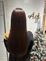 エニィ 池袋西口(Any) 黒髪/グレーベージュ/レイヤーロング/前髪パーマ/24