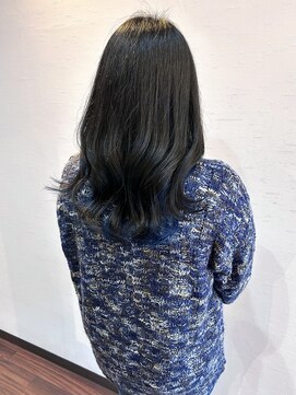 ヘアーデザイン アズール(Hair Design Azur) 【Azur】 Inner × blue