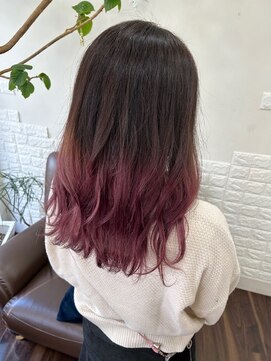 デザイアー 下高井戸店(desire) ミディアムスタイル×グラデーションカラー