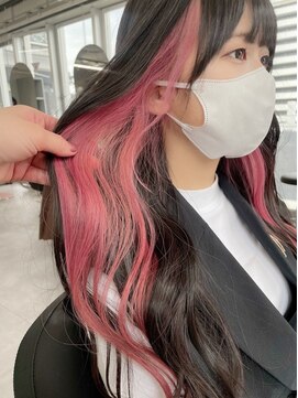 ジ エクト ヴィシア 心斎橋店(The Ect VIXIA) インナーカラー/ピンクカラー/ベビーピンク/イヤリングカラー