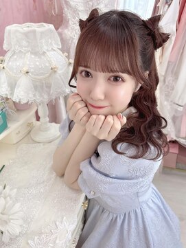 リルミー(Lilme) 佐倉なぎちゃん＊立体リボンハーフツイン＊まゆ