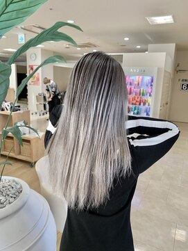 ケンジ 平塚ラスカ店(KENJE) バレイヤージュ/シャドウルーツ/ハイライト/デザインカラー/平塚