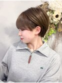 耳かけショート ハンサムショート マッシュショート 