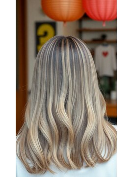 クールドセリエ 新宿南口店(Coeur de cellier) ミルクティーバレイヤージュ新宿店