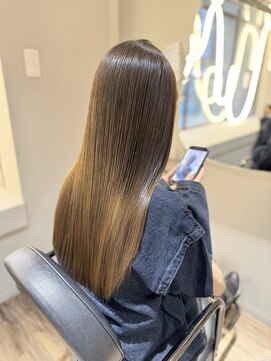 ロロネー 天満(Lolonois) 【Lolonois天満】髪質改善オリーブカラー（釣本竜哉）