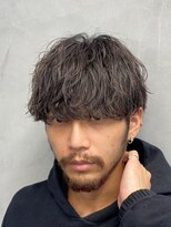 フィフス 渋谷(fifth) メンズマッシュ波巻きスパイラルパーマツイストスパイラルパーマ