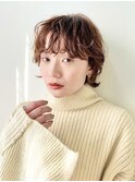 【SiSTA】ウルフベージュカラー×似合わせカット