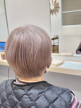 コノアラボ 守谷店(Conoah labo) 白髪ぼかしハイライト/フェミニンロング/似合わせカット/守谷