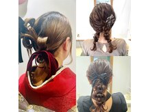 成人式、お呼ばれセット、七五三、卒業式ご予約承っております。