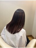 黒×ローズピンク