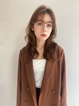 クラシオン(CURACION)の写真/[月曜OPEN/女性stylistのみ]女性専用サロンだから、ナチュラルで柔らかい雰囲気の褒められstyleはお任せ♪