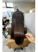 髪質改善ストレート