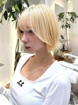 シー バイ ロンド 新宿(Sea by Lond)&nbsp;【大重】外はね韓国ボブ/新宿/髪質改善/ショート/縮毛矯正