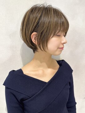 ユーフォリア 銀座(Euphoria) ショート/ショートカット/ ショートボブ/丸みショート/担当岩崎