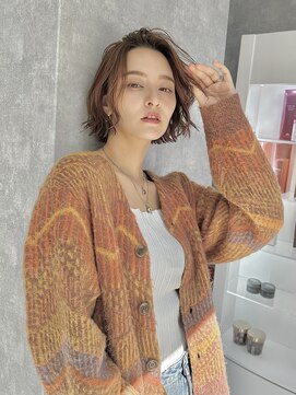 マレバイリベル 西中島(mele. by Libelle) ボブアレンジ