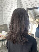 レガーレ(Legare)&nbsp;【広島韓国ヘア】韓国レイヤーカット×暗めグレージュカラー