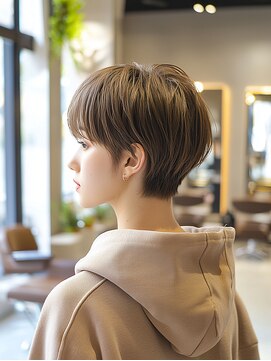 エスアール 真美ケ丘店(SR) えり足すっきりコンパクトショート☆