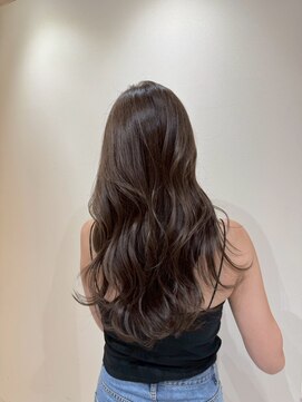 シェノン サントル(CHAINON CENTRE) 梅田/黒髪/クラゲヘアー/オリーブグレー/小顔/ココアベージュ