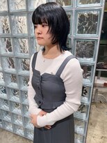 ノル 栄矢場町(nol) インナーネイビーカラー×ウルフ