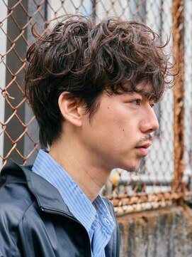 フィフスパーク(fifth PARK) 渋谷シャドウパーマ波巻きスパイラルパーマ束間ラウンドマッシュ