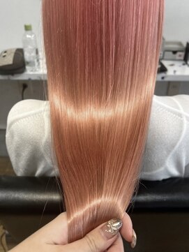 ラック 津田沼(LUCK) ピンクベージュ/シャンパンピンク/艶ハイトーンカラー