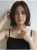30代40代50代絶壁解消ひし形小顔前下がりショートボブ【越谷】