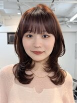 フォト イケブクロ(foto IKEBUKURO)&nbsp;ミディアムレイヤー/顔まわりカット/くびれヘア/池袋