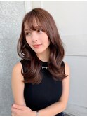 たっぷり重ためレイヤースタイル