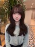 【学割U24◎似合わせ】カット+カラー+5step髪質改善TR￥9000