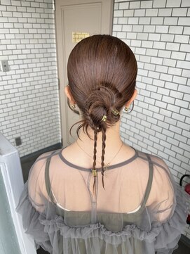 フェリーチェ 六本木店(Felice) カチモリ タイトヘア タイトアレンジ 参列ヘア ボブヘア