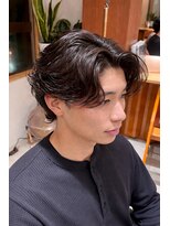 メンズサロン アネロ 名駅(Men's salon anhelo)&nbsp;ニュアンスサーフ×ウルフカット×ニュアンスパーマ×名駅