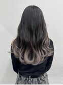 アッシュグレーグラデーション