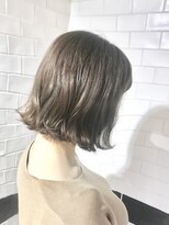 ブラウン ナカノ(BROWN nakano)&nbsp;ウェイビーボブ☆アディクシーグレイパール