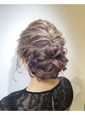 【unolog藤波】ヘアセット×ヘアアレンジ×結婚式×パーティー