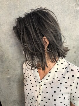 ユアーズヘア 新宿WEST(youres hair) 3D陰影ハイライト　コントラストバレイヤージュ