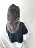 バレイヤージュ☆ホワイトグレージュ