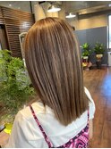 ハイライト×フォギーベージュ【rili横浜】