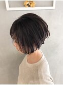 ふんわりショートスタイル
