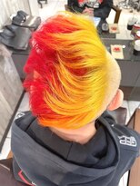 トムキャット(TOM CAT)&nbsp;【新宿TOMCAT】バイカラー黄色赤色