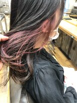 クラップス 杉田店(CLAPS)&nbsp;ロング×インナーカラーベビーピンク