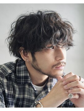 フィフス 天神大名(fifth) 波巻きスパイラルパーマツイストパーマメンズマッシュパーマ