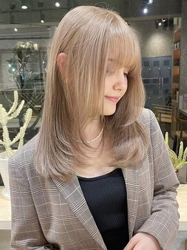 サンクプロジェクト(cinq PROJECT) ミルクティーベージュダブルカラーインナーカラーケアブリーチ